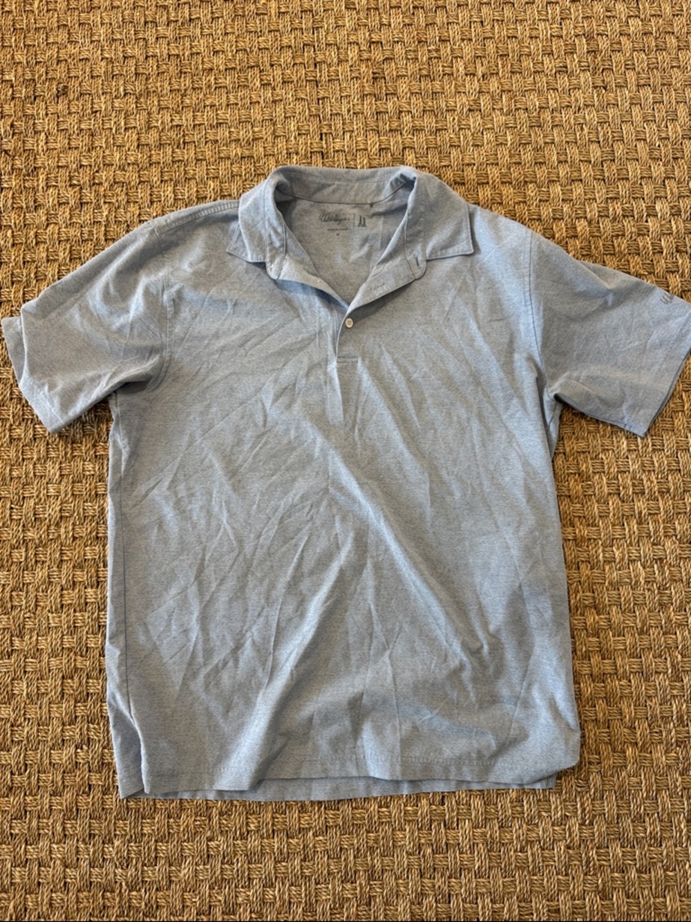 Walter Hagen Heathered Light Blue Polo